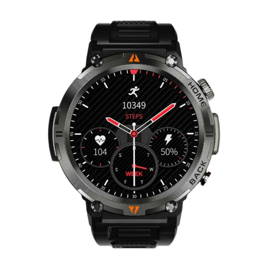 KE3 Smart Watch 3ATM Waterproof Original Design for Men Bluetooth Call Health Monitor with Flashlight 100+ Sports Modes